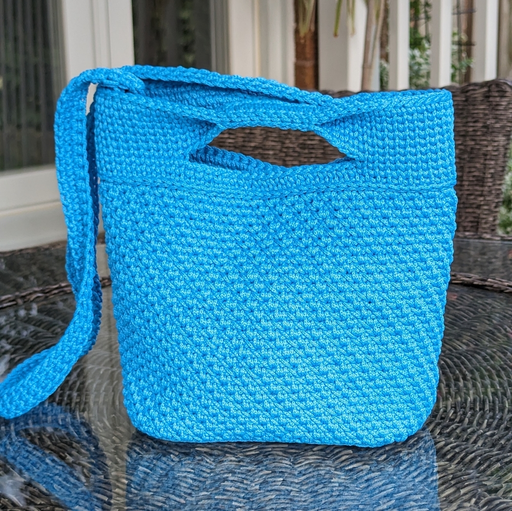 Crochet Handbag with removable strap